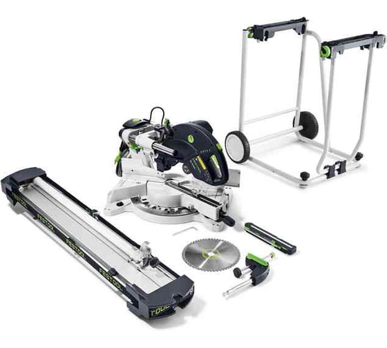 Торцовочная пила с механизмом протяжки Festool KS 120 REB-Set-UG 575313