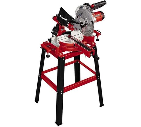 Торцовочная пила Einhell tc-sm 2531/2 u, 1900 вт, 254x30 мм, пропил 310x70 мм, со станиной 4300805