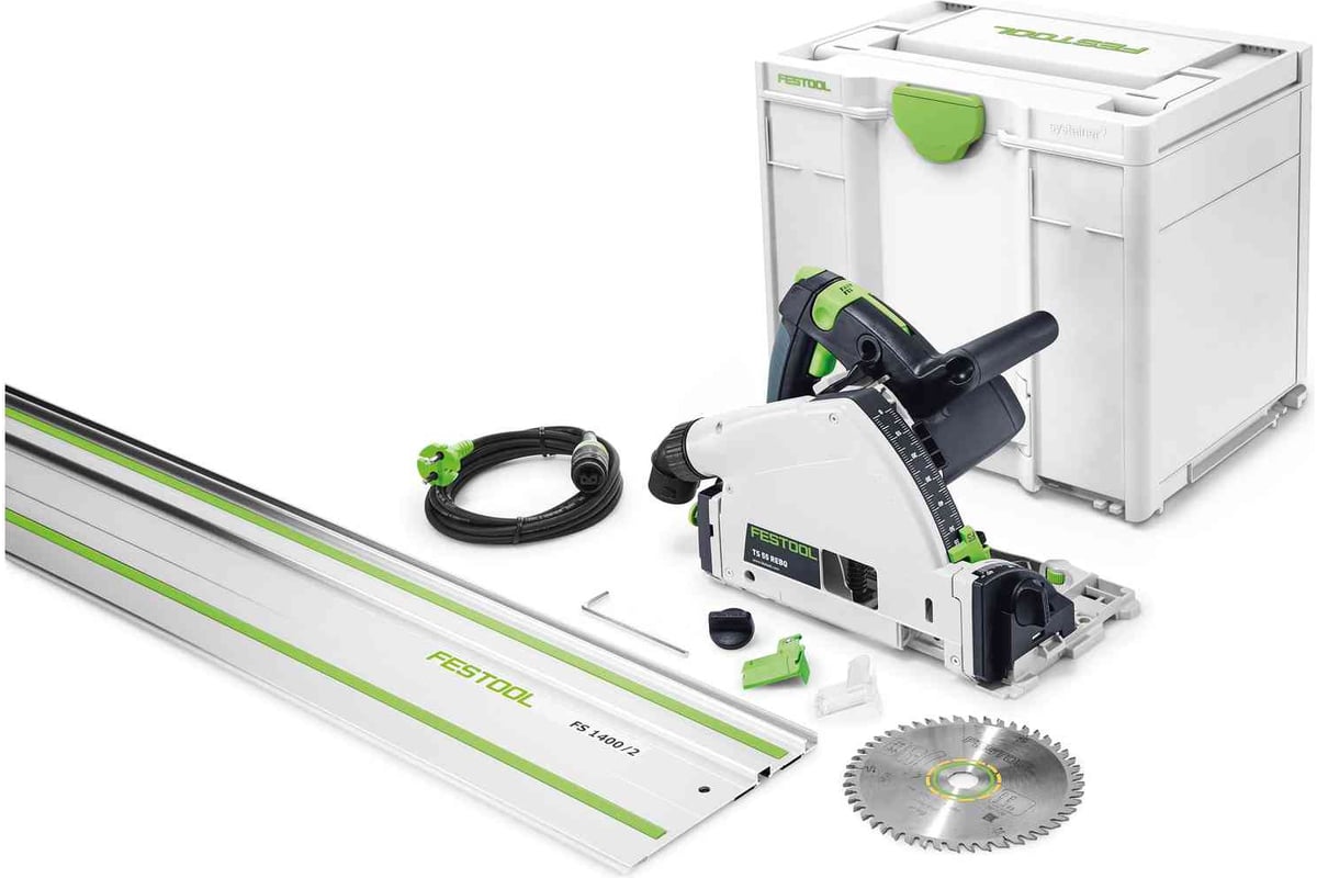 Пила Festool с шиной-направляющей TS 55 REBQ-Plus-FS 576007 - выгодная .