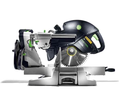 Торцовочная пила с механизмом протяжки FESTOOL KAPEX KS 120 REB-Set-MFT 576663