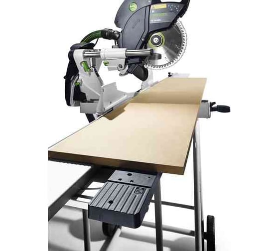 Торцовочная пила с механизмом протяжки FESTOOL KAPEX KS 120 REB-Set-MFT 576663