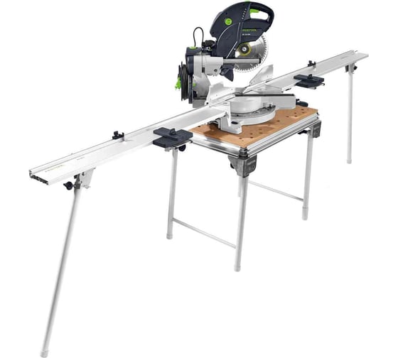 Торцовочная пила с механизмом протяжки FESTOOL KAPEX KS 120 REB-Set-MFT 576663
