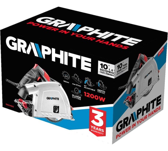 Погружная пила GRAPHITE 58G495