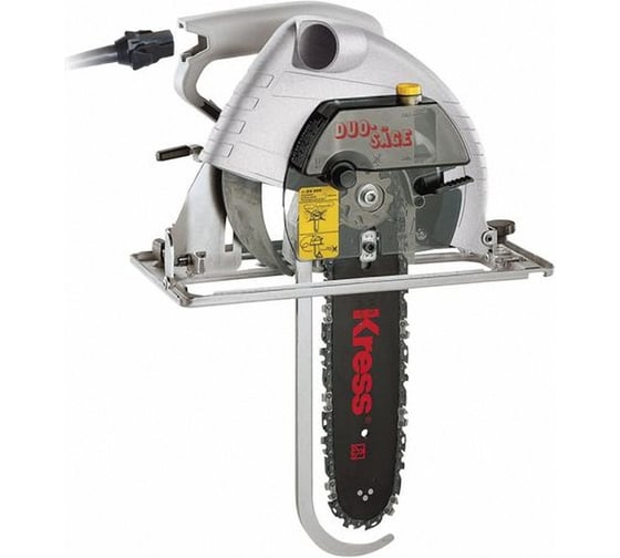 Ручная цепно-циркулярная пила Kress 1400 DS Duo Sage 06012611