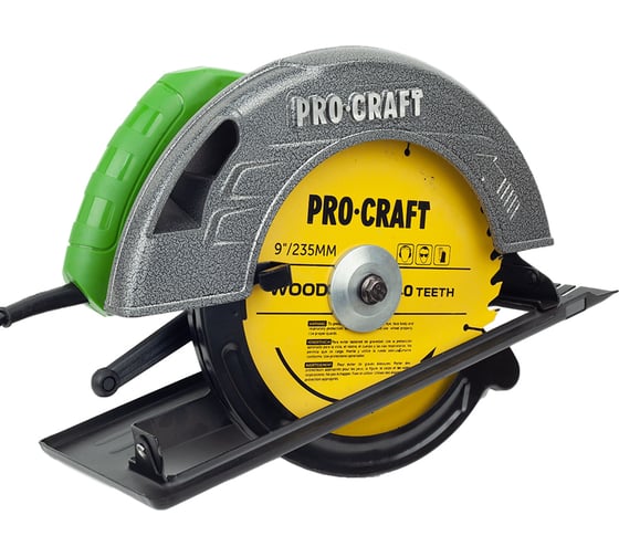 Циркулярная пила PROCRAFT 235/23мм KR2830