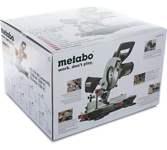 Торцовочная пила Metabo KS 216 M LASERCUT 0102160300