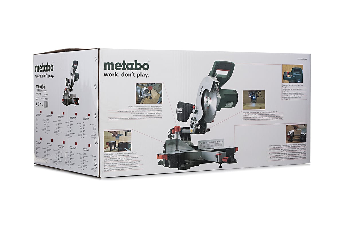 Торцовочная Пила Metabo 254 M Купить