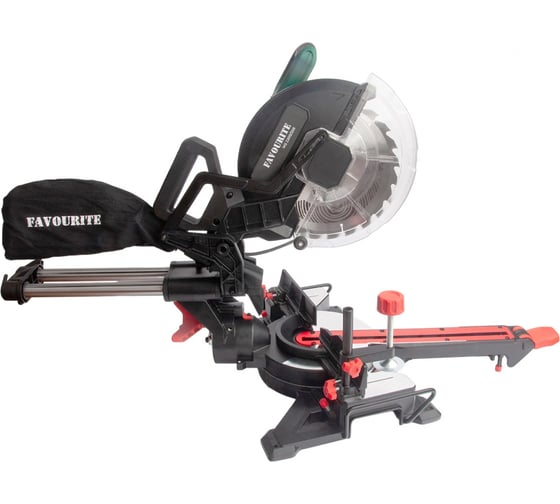 Пила торцовочная FAVOURITE MS 2200/255 2200Вт, 255мм, 4500об/мин, 0°-45°/0°-45° 122112200