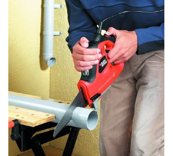 Сабельная пила Black Decker KS 890 EK