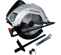 Циркулярная пила GRANDFAR 185 мм, 1500 Вт, в комплекте щетки GKS185-1500G2