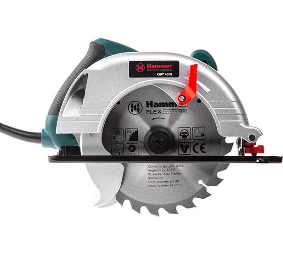 Циркулярная пила HAMMER CRP1400B PREMIUM 313912