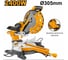 Торцовочная пила с протяжкой INGCO INDUSTRIAL 305 мм 2,4 кВт BM2S24007 2