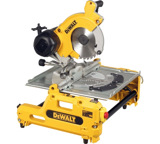 Комбинированная торцовочная пила DEWALT DW743K, 2000 Вт, 250 мм, 2850 об/мин DW743K-QS