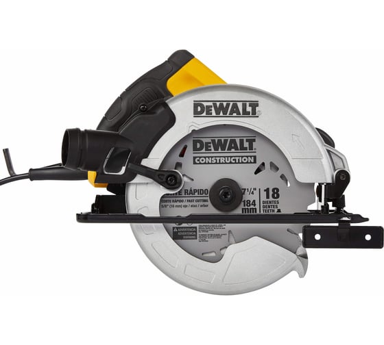 Дисковая пила Dewalt DWE5615, 1500 Вт, 190 мм, 5500 об/мин DWE5615-QS