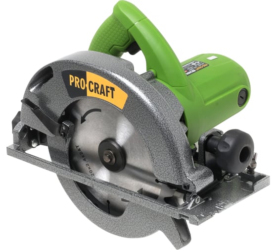Пила дисковая PROCRAFT 2000 Вт, 185 мм, пропил 62 мм KR2000