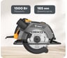 Дисковая (циркулярная) пила DEKO DKCS1500-160 1500Вт, 165мм диск 063-4190