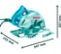 Циркулярная пила BOSCH GKS 140 06016B3020 5