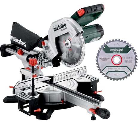 Торцовочная пила Metabo KGS 216 M Set 613216900