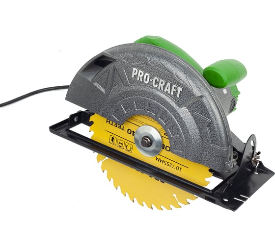 Пила дисковая PROCRAFT 3000 Вт, 255 мм, пропил 85 мм KR3000
