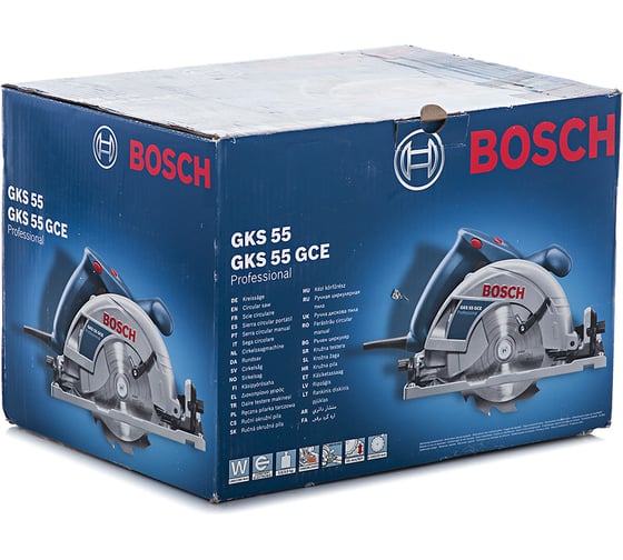 Ручная циркулярная пила Bosch GKS 55 0.601.664.000