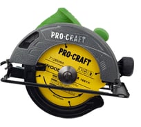 Пила дисковая PROCRAFT 2300 Вт, 185 мм, пропил 62 мм KR2300