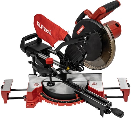 Пила торцовочно-усовочная Elitech ПТ 1825К (1800Вт, 255мм) 207399