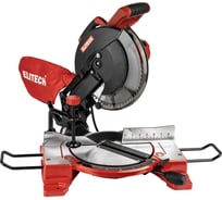 Пила торцовочная Elitech ПТ 1625 (1600Вт, 255мм, рез 65х150мм) 207398