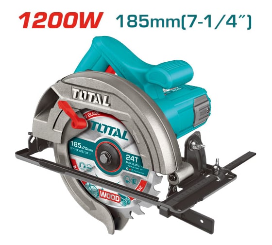Дисковая пила 1200Вт TOTAL TS11218576