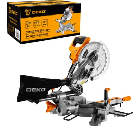 Торцовочная пила DEKO DKMS2200-255 Laser 063-4218