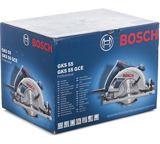 Дисковая пила Bosch GKS 55 GCE 0.601.664.900
