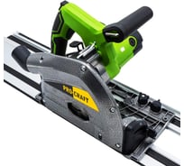 Пила дисковая PROCRAFT 1400 Вт, 165 мм, пропил 59 мм, 2000-5000 об/мин, направляющая 140 см KR2100