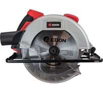 Пила дисковая электрическая EDON CS-185/1400 (1400Вт;185х20х2.4х24Т; 6000об/мин; 62мм; 48мм) 42303