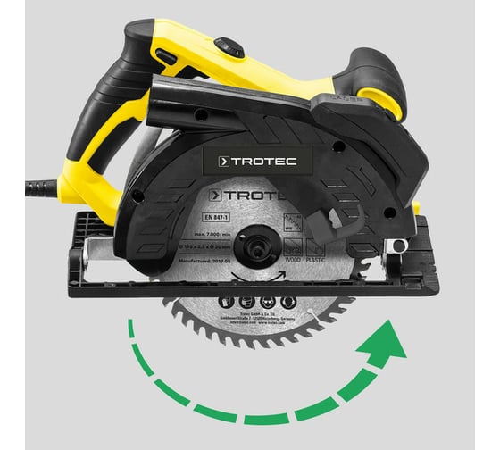 Ручная циркулярная пила TROTEC PCSS 10-1400 4430000050