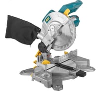 Пила торцовочная FIT 1400 Вт, 4500 об/мин, 210/30 мм, 6,5 кг, рез. накл., б/с щеток, блок шпинделя, коробка 80415