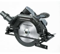 Пила циркулярная Profipower LASER ДП-190(1600Вт, 5000об/мин, диск 190х20мм, пропил 47/68мм, 45) E0340