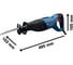 Сабельная пила для дерева и металла Bosch GSA 12-30 Professional 1250Вт, ход 30мм, в кейсе 06016C7000 3