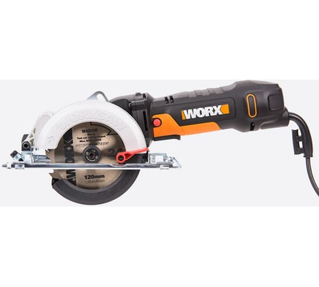 Компактная дисковая пила WORX 500 Вт, 120 мм, кейс WX439