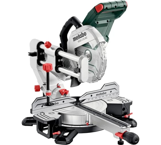 Торцовочная пила Metabo KGSV 216 MC 1500 Вт, 5300 об/мин, d=216мм 615216000