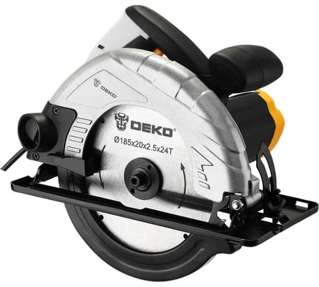 Дисковая (циркулярная) пила DEKO DKCS1600-190 1600 Вт, диск 185 мм 063-4282