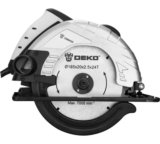 Дисковая (циркулярная) пила DEKO DKCS1600-190 1600 Вт, диск 185 мм 063-4282