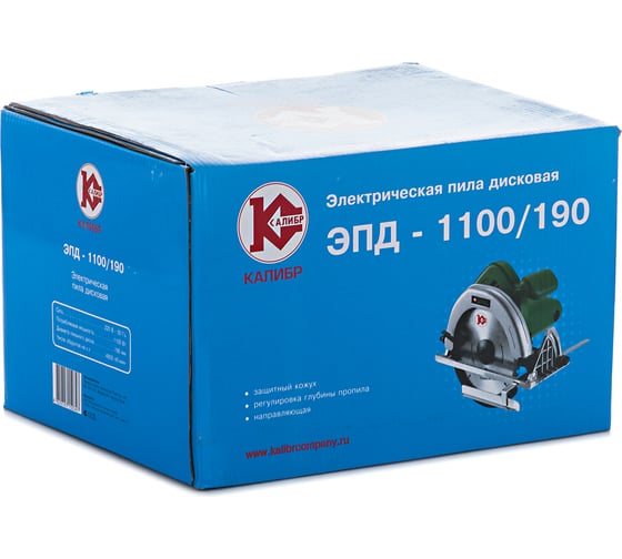 Пила дисковая Калибр ЭПД-1100/190 00000046403