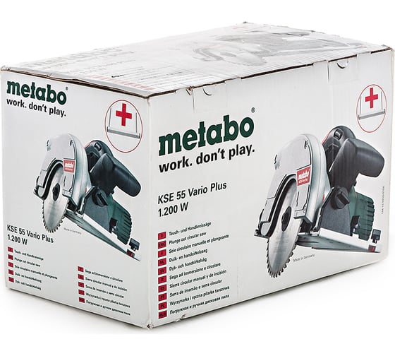 Циркулярная погружная пила Metabo KSE 55 Vario PLUS 601204000