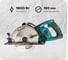 Гипоидная дисковая пила Makita 5477NB 1