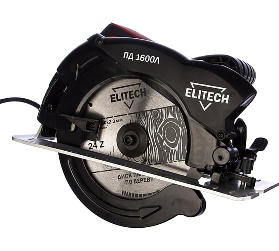Дисковая пила Elitech ПД 1600Л 178429