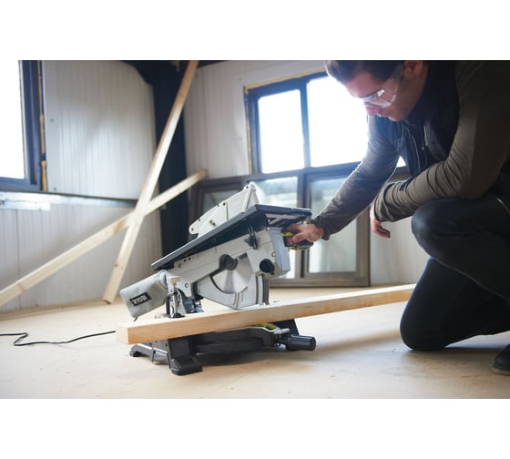 Комбинированная торцовочная пила Ryobi RTMS1800-G 1800 Вт 5133002152