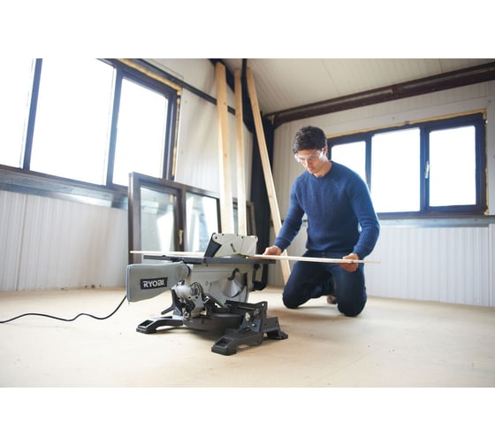 Комбинированная торцовочная пила Ryobi RTMS1800-G 1800 Вт 5133002152