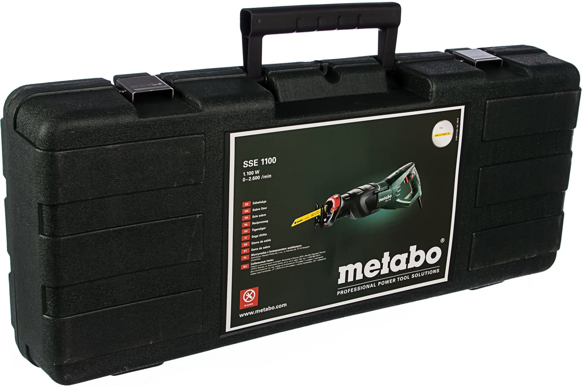 Сабельная пила Metabo SSE 1100 606177500 - выгодная цена, отзывы ...