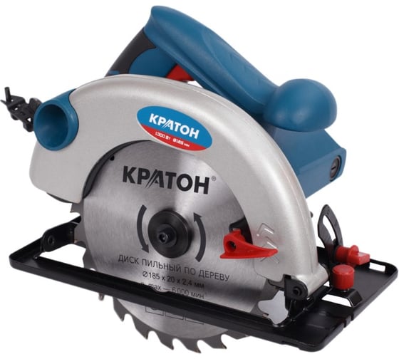Циркулярная пила Кратон CS-1500/185 3 03 01 011 1