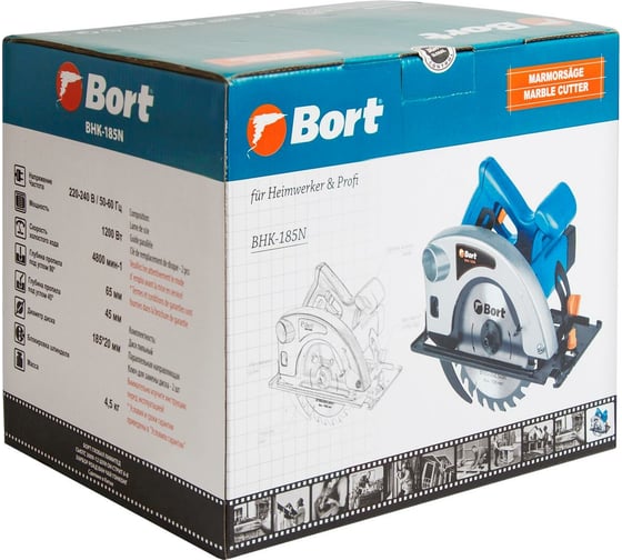 Циркулярная пила Bort BHK-185N 91271020