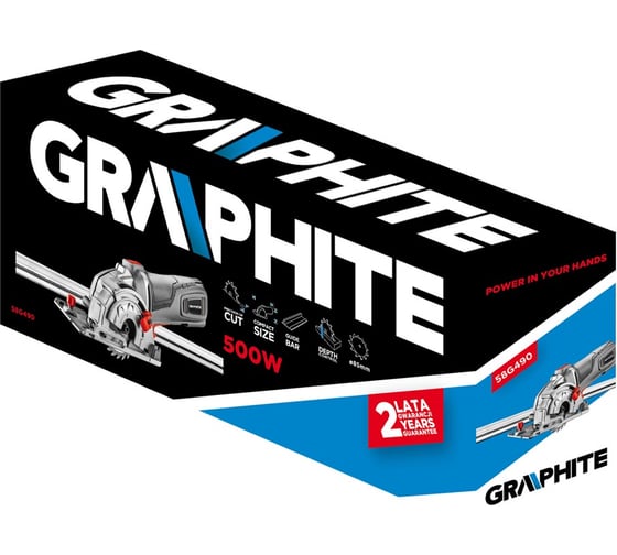 Мини-пила GRAPHITE 58G490